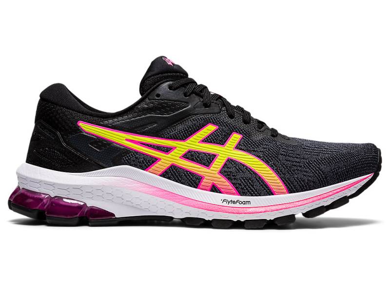 Sapatilhas Running Asics GT-1000 Mulher Pretas, 1131A522.067